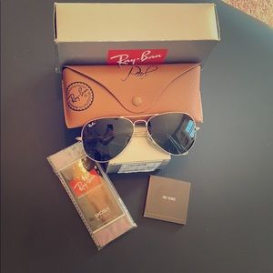 Ray ban 2 pair of sunglasses